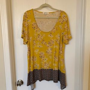Rose & Olive fall top